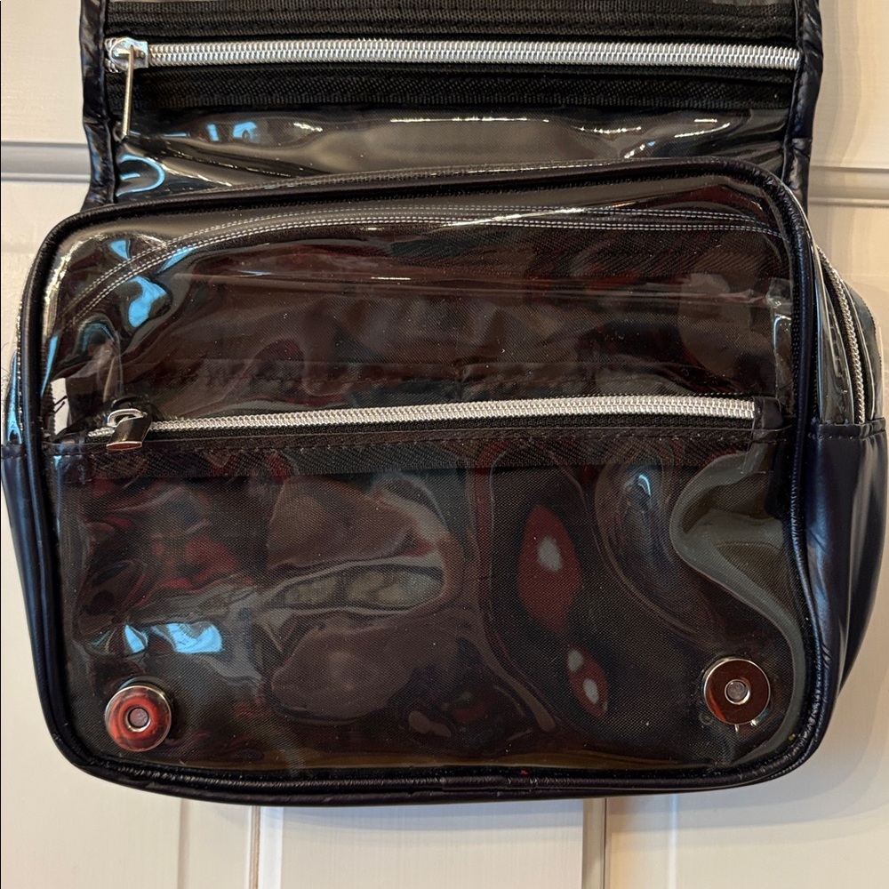 Aimee Kestenberg Blue Nylon Diamond Python Cosmet… - image 7